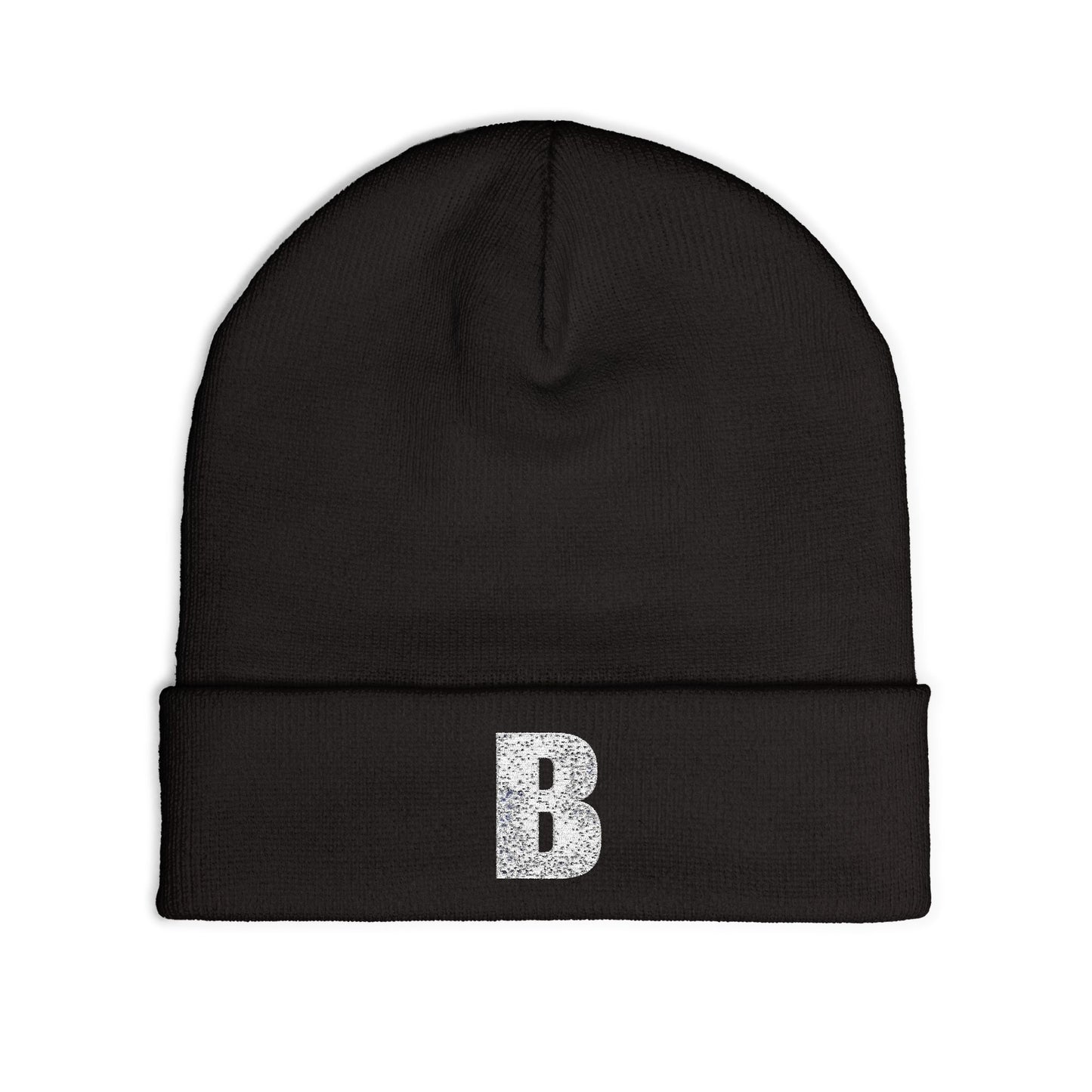 “B” Essentials Knit Beanie (Embroidery)
