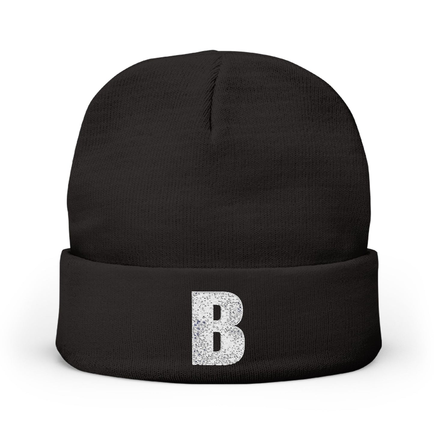 “B” Essentials Knit Beanie (Embroidery)