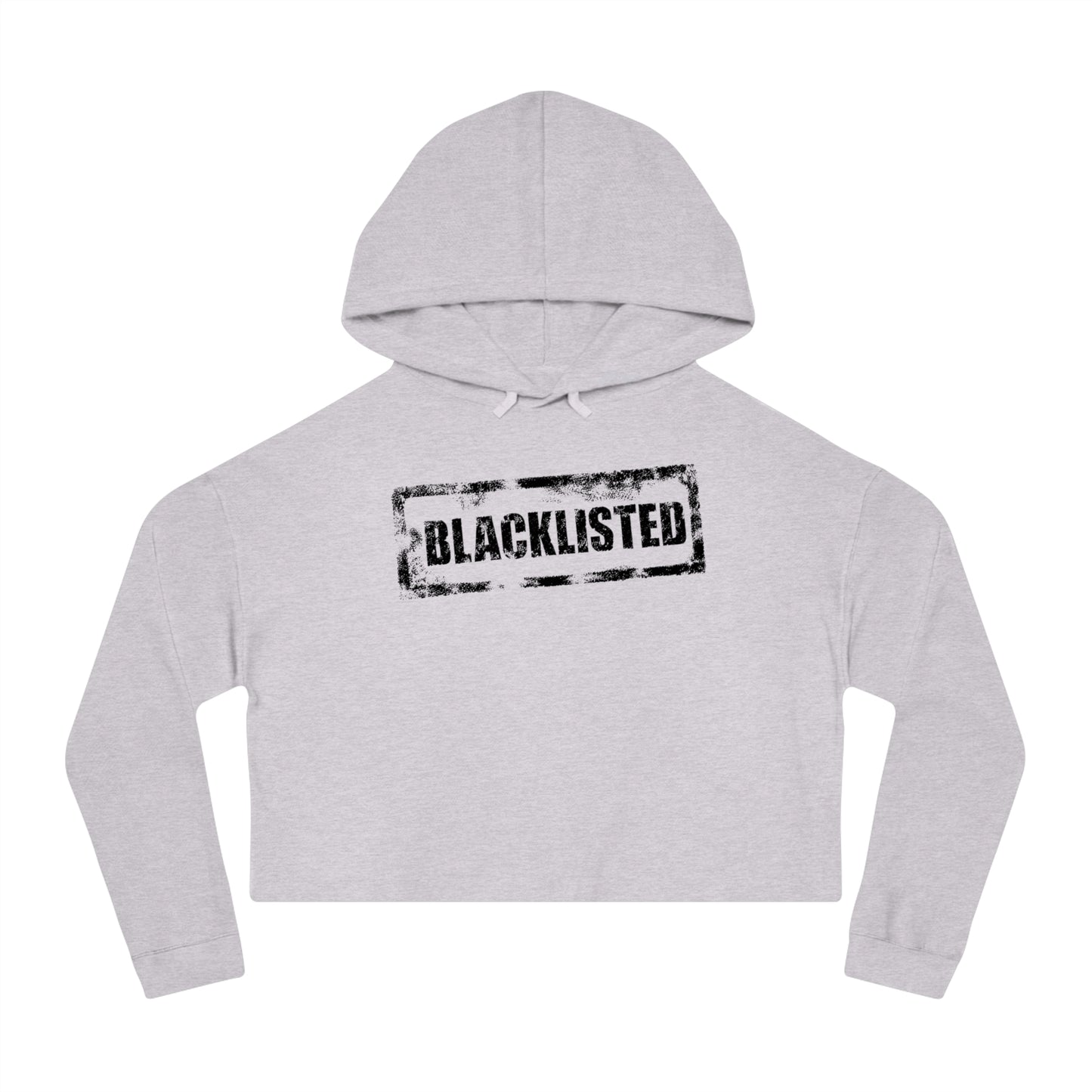Classic Stamp Cropped Hoodie